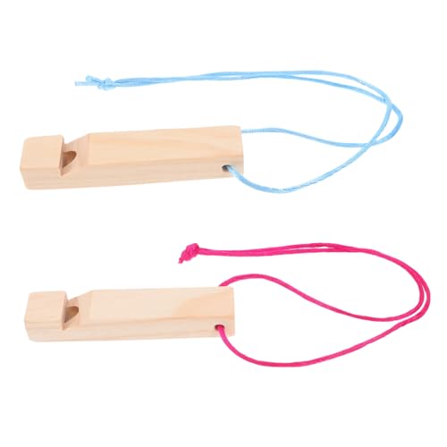 STOBAZA 2 Stück Teiliges Holzpfeifen Set für DIY Bemalbar Einfache Spieltechnik Robustes Musikinstrument mit Farbigen Halsbändern für Geburtstagsfeiern Kreative Musikaktivitäten Fördert STOBAZA 2 Stück Teiliges Holzpfeifen Set für DIY Bemalbar Einfache Spieltechnik Robustes Musikinstrument mit Farbigen Halsbändern für Geburtstagsfeiern Kreative Musikaktivitäten Fördert von STOBAZA