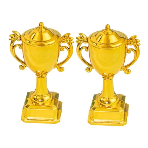 STOBAZA 2 Stücke Mini Trophäen aus Kunststoff für Kuchen Dekorationen für Geburtstagsfeiern Wettbewerbe und Festliche Anlässe Kinderfreundlich und Leicht Robustes Material für Wiederholte STOBAZA 2 Stücke Mini Trophäen aus Kunststoff für Kuchen Dekorationen für Geburtstagsfeiern Wettbewerbe und Festliche Anlässe Kinderfreundlich und Leicht Robustes Material für Wiederholte von STOBAZA