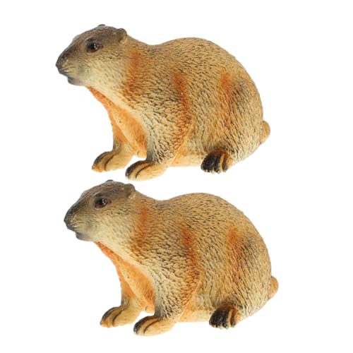 STOBAZA 2 Stücke Simulation Tier Figur Schmuck Groundhog Statue Für Garten Rasen Tier Und Hause Versorgung Groundhog Modellierung Decor STOBAZA 2 Stücke Simulation Tier Figur Schmuck Groundhog Statue Für Garten Rasen Tier Und Hause Versorgung Groundhog Modellierung Decor von STOBAZA