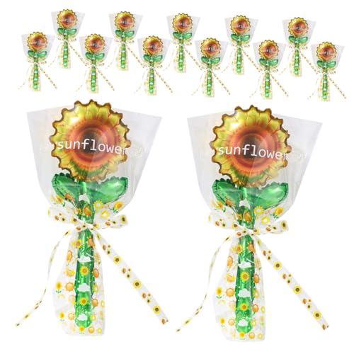 STOBAZA 20 Stück Teiliges Gelbe Sonnenblumen Folienballons Lebensechtes Design Handlich für Hochzeiten Babypartys Geburtstage Schnelle Befüllung Interaktive Party Deko für Festliche STOBAZA 20 Stück Teiliges Gelbe Sonnenblumen Folienballons Lebensechtes Design Handlich für Hochzeiten Babypartys Geburtstage Schnelle Befüllung Interaktive Party Deko für Festliche von STOBAZA