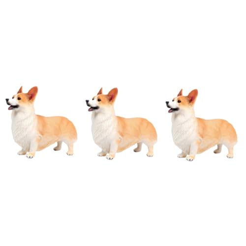 STOBAZA 3 STK Corgi-Modell Kinderspielzeug Modell Einer Welpenfigur Hund Auto-Armaturenbrett- Corgi-Ornament Dog Toy Dogs Toys Spielzeuge Corgi-Simulationsmodell Corgi-Modell-Ornament STOBAZA 3 STK Corgi-Modell Kinderspielzeug Modell Einer Welpenfigur Hund Auto-Armaturenbrett- Corgi-Ornament Dog Toy Dogs Toys Spielzeuge Corgi-Simulationsmodell Corgi-Modell-Ornament von STOBAZA