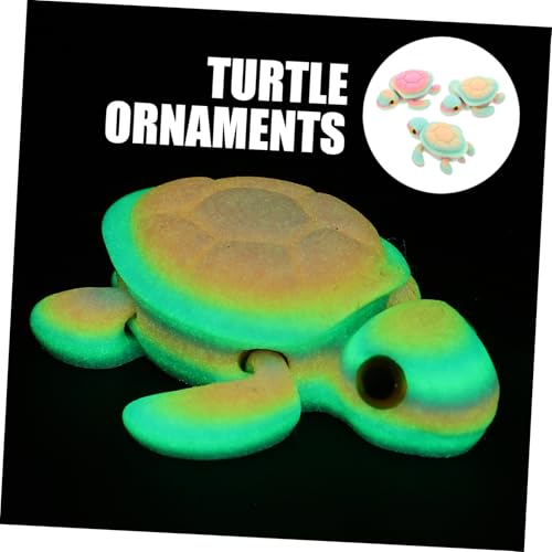 STOBAZA 3stücke Dunkeln Leuchtende Schildkrötenfigur Kleine Plastikschildkröte Schildkrötenornament Für Aquarium Meerestierfiguren STOBAZA 3stücke Dunkeln Leuchtende Schildkrötenfigur Kleine Plastikschildkröte Schildkrötenornament Für Aquarium Meerestierfiguren von STOBAZA