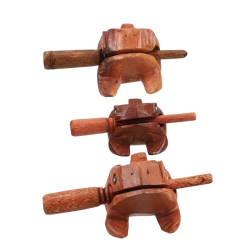STOBAZA 3 Stück Holz Frosch Figur Teilig Musikalisches Schlaginstrument Dekorative Schreibtischaccessoires für Männer Kreative Handgefertigte Wohlstand Symbol Natürliche Wohnkultur STOBAZA 3 Stück Holz Frosch Figur Teilig Musikalisches Schlaginstrument Dekorative Schreibtischaccessoires für Männer Kreative Handgefertigte Wohlstand Symbol Natürliche Wohnkultur von STOBAZA