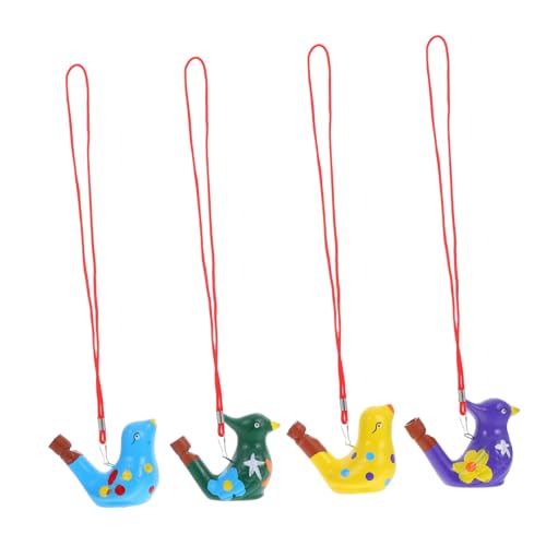 STOBAZA Cartoon-Vogel- 4er-Set Keramik-partyspielzeug für Die Musikalische Unterhaltung Von Kindern STOBAZA Cartoon-Vogel- 4er-Set Keramik-partyspielzeug für Die Musikalische Unterhaltung Von Kindern von STOBAZA