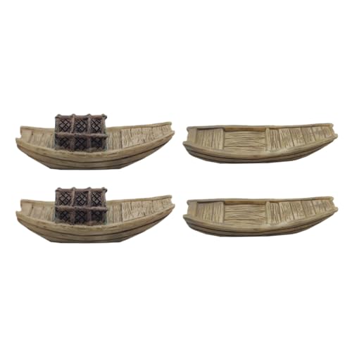 STOBAZA 4 Stück Teiliges Boot Ornamente für Mikrolandschaftsdekoration Bunte DIY Miniatur Modelle Langlebig Handgefertigt für Wohn und Büroschmuck Zufällige Farbe STOBAZA 4 Stück Teiliges Boot Ornamente für Mikrolandschaftsdekoration Bunte DIY Miniatur Modelle Langlebig Handgefertigt für Wohn und Büroschmuck Zufällige Farbe von STOBAZA