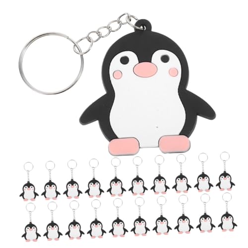 STOBAZA 40-teiliger Pinguin-schlüsselanhänger – Schlüsselanhänger in Pinguinform Für Damen, Herren Und Kinder, Handtaschen, Rucksäcke Und Autoschlüssel, Gastgeschenke Für von STOBAZA