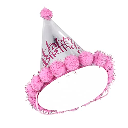 STOBAZA 5 Stücke Hut Brief Druck für Geburtstag Party Scratch Geburtstag Kappe Papier Hut Decor von STOBAZA