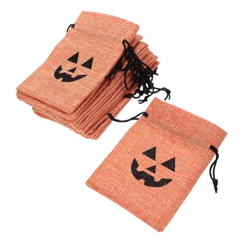 STOBAZA 50 Stück Halloween Geschenkbeutel aus Leinenstoff mit Kordelzug Kürbis Motiv Süßigkeitenbeutel für Candy Snacks und Kleine Geschenke Wiederverwendbar Vielseitig Einsetzbar für STOBAZA 50 Stück Halloween Geschenkbeutel aus Leinenstoff mit Kordelzug Kürbis Motiv Süßigkeitenbeutel für Candy Snacks und Kleine Geschenke Wiederverwendbar Vielseitig Einsetzbar für von STOBAZA