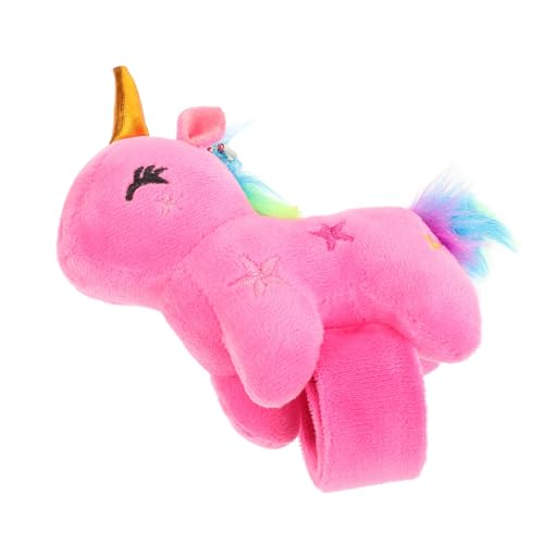 STOBAZA Cartoon Einhorn Plüsch Slap Bracelet Kuscheltier Handgelenk Armband für Partys Geburtstage Halloween und Sicheres Leichtes mit Zufälliger Farbwahl Zufällige Farbe STOBAZA Cartoon Einhorn Plüsch Slap Bracelet Kuscheltier Handgelenk Armband für Partys Geburtstage Halloween und Sicheres Leichtes mit Zufälliger Farbwahl Zufällige Farbe von STOBAZA