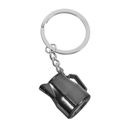 STOBAZA Eindeutiger Keychain Metallschlüsselring Anhänger Kaffeewerkzeug Schlüsselbund Für Geldbeutel Rucksack Latte Art Pitcher Schlüsselring Für Kaffeeliebhaber -laden Jubiläum STOBAZA Eindeutiger Keychain Metallschlüsselring Anhänger Kaffeewerkzeug Schlüsselbund Für Geldbeutel Rucksack Latte Art Pitcher Schlüsselring Für Kaffeeliebhaber -laden Jubiläum von STOBAZA