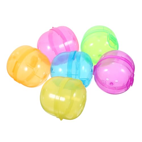 STOBAZA Elegante Runde 65-mm-kapseln Für Verkaufsautomaten 12 Stück Leer Für Party-Spielzeug Zum Befüllen STOBAZA Elegante Runde 65-mm-kapseln Für Verkaufsautomaten 12 Stück Leer Für Party-Spielzeug Zum Befüllen von STOBAZA