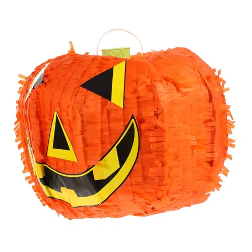 STOBAZA Faltbare Halloween Pinata Kürbisform Leicht Tragbar Partydeko Sicherer Papier Outdoor Spielspaß für Gruselige Feier und Familienaktivitäten STOBAZA Faltbare Halloween Pinata Kürbisform Leicht Tragbar Partydeko Sicherer Papier Outdoor Spielspaß für Gruselige Feier und Familienaktivitäten von STOBAZA