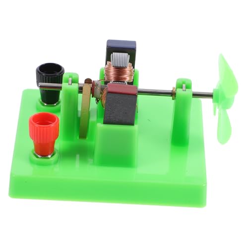 STOBAZA Gleichstrommotor Modellbausatz für Physikunterricht Offenes Elektromotor Experimentier für DIY Montage für Interaktive Wissenschaftsprojekte Laboren STOBAZA Gleichstrommotor Modellbausatz für Physikunterricht Offenes Elektromotor Experimentier für DIY Montage für Interaktive Wissenschaftsprojekte Laboren von STOBAZA