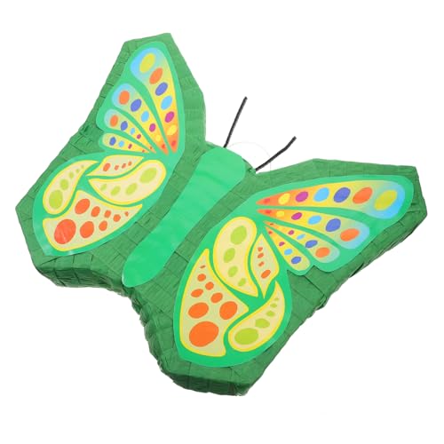 STOBAZA Grünes Schmetterling Pinata für Kindergeburtstag Füllbare Dekoration für Festlichkeiten Spaßige Party Deko für Geburtstagsfeiern Sicher und Wiederverwendbar für Spiel und STOBAZA Grünes Schmetterling Pinata für Kindergeburtstag Füllbare Dekoration für Festlichkeiten Spaßige Party Deko für Geburtstagsfeiern Sicher und Wiederverwendbar für Spiel und von STOBAZA