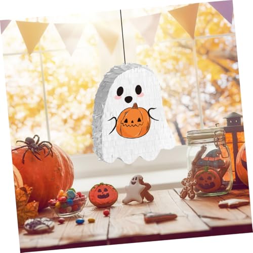 STOBAZA Halloween Pinata Geisterdesign Candy Füllung Dekorative Pinata Für Halloween Party Indoor Outdoor Einfach Aufhängbar Spaßiges von STOBAZA
