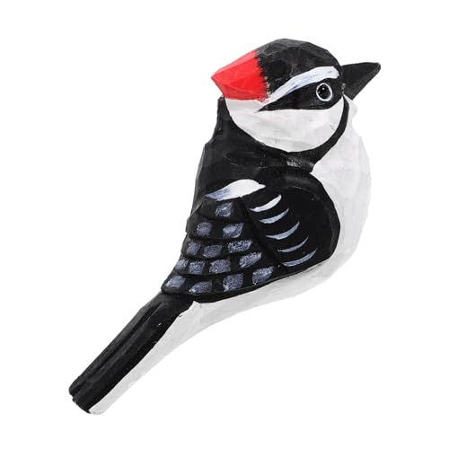 STOBAZA Holzschnitzerei Vogelornamente Miniatur Tierfiguren Dekorationsartikel Vogelsitzstange Plattformständer Vögel Kleintierspielzeug Holzhandwerk Statue Holzgeschnitzte Tierstatue STOBAZA Holzschnitzerei Vogelornamente Miniatur Tierfiguren Dekorationsartikel Vogelsitzstange Plattformständer Vögel Kleintierspielzeug Holzhandwerk Statue Holzgeschnitzte Tierstatue von STOBAZA