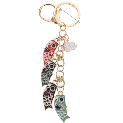 STOBAZA Koi Fisch Schlüsselanhänger aus Hochwertigem Perfektes Party für Rucksack Dekoration Leicht und Tragbar STOBAZA Koi Fisch Schlüsselanhänger aus Hochwertigem Perfektes Party für Rucksack Dekoration Leicht und Tragbar von STOBAZA
