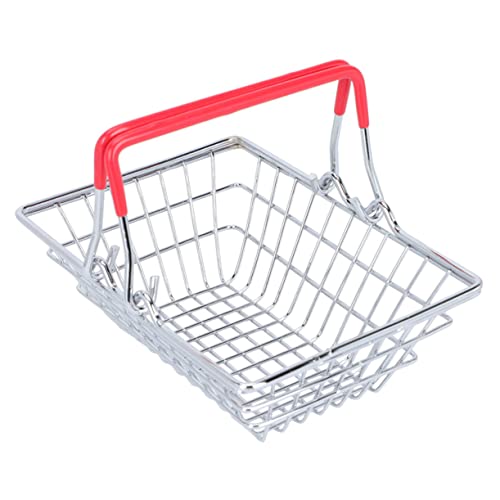 STOBAZA Mini-einkaufskorb Mini-drahtkorb Metall Picknickkorb-Spielzeug Einkaufskorb Spielen Einkaufen. Rollenspiel Mini-einkaufswagen Einkaufskorb-Spielzeug Tragbar Kind Rostfreier Stahl STOBAZA Mini-einkaufskorb Mini-drahtkorb Metall Picknickkorb-Spielzeug Einkaufskorb Spielen Einkaufen. Rollenspiel Mini-einkaufswagen Einkaufskorb-Spielzeug Tragbar Kind Rostfreier Stahl von STOBAZA