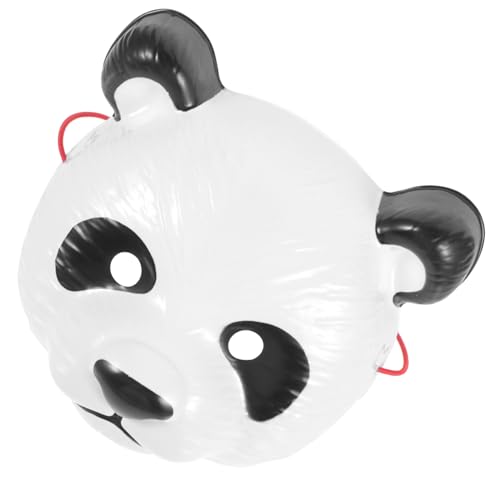 STOBAZA Panda Maske Halloween Tierkostüm Party Dekorative Masquerade Maske Lustige Wiederverwendbare Tiermaske mit Elastischem Band für Karneval und Maskerade STOBAZA Panda Maske Halloween Tierkostüm Party Dekorative Masquerade Maske Lustige Wiederverwendbare Tiermaske mit Elastischem Band für Karneval und Maskerade von STOBAZA