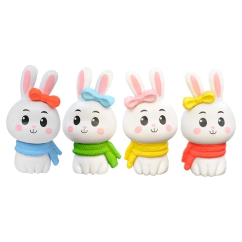 STOBAZA Realistische Figur Spielzeug Bunny Dekorationen Für Ostern Decor Bunny Statue von STOBAZA