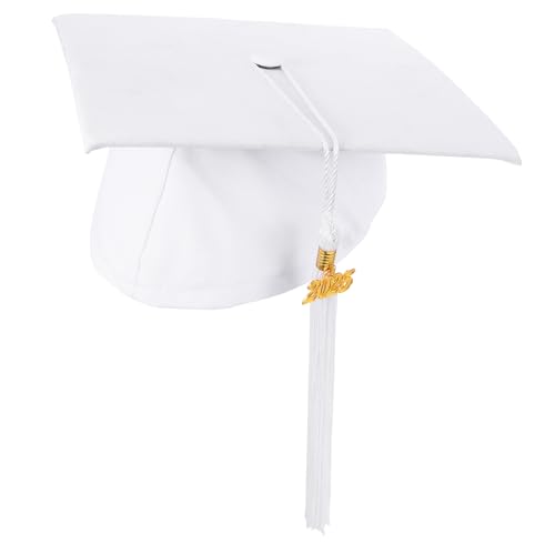 STOBAZA Verstellbare Elastische Seniorenmütze Graduiertenmütze Bachelor-kappe Mit Quaste Für Die Abschlusssaison 2025 STOBAZA Verstellbare Elastische Seniorenmütze Graduiertenmütze Bachelor-kappe Mit Quaste Für Die Abschlusssaison 2025 von STOBAZA