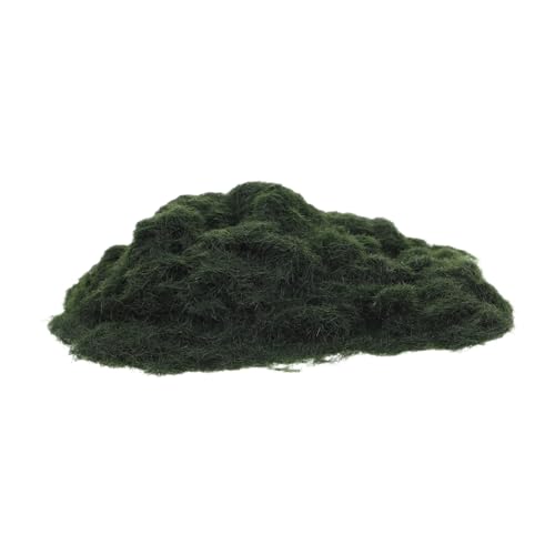 STOBOK 1 Sandrasenpulver Camping Schleifstein Gelände-Powder-Modell Miniaturvorräte Outdoor-Schleifstein Miniaturgraspulver zum Basteln Grasmodelleisenbahnlandschaft Plastik Green von STOBOK