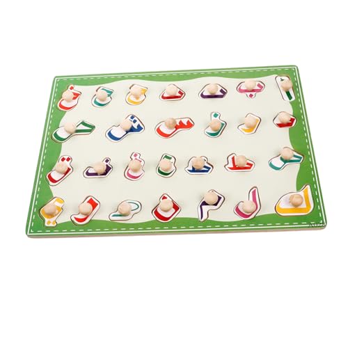 STOBOK 1 Satz Aufklärungsgremium für Früherziehung kinderspfa Puzzle adventsgeschenke kindergeschenke Puzzle- für lustige passende spielzeuge Holz von STOBOK
