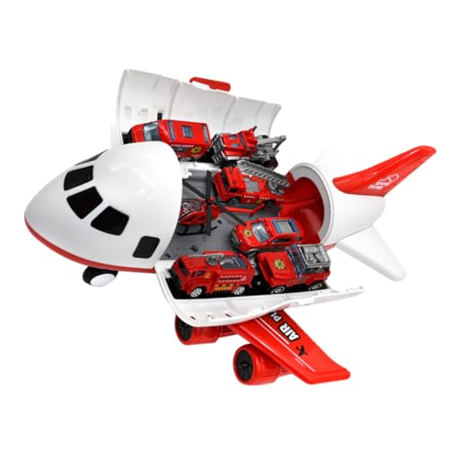 STOBOK 1 Satz Flugzeugspielzeug Für Reibungsbetriebene Fahrzeuge Flugzeug Zurückziehen Cartoon- -Push-Auto Zurückziehendes Flugzeugspielzeug Flugzeug Legierung von STOBOK