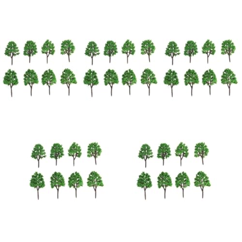 STOBOK 100 STK modellbäume modeleisenbahnen Miniaturbäume künstliche Blumen Modelle weihnachtsdeko grüner Modellbaum Landschaftsmodellbaum Blumenmädchen schmücken Motor Zubehör Moos von STOBOK