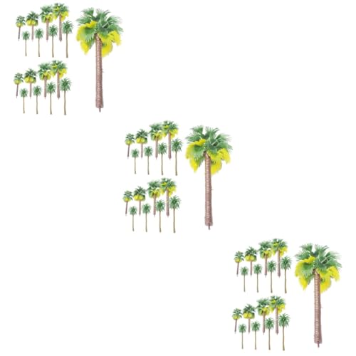 STOBOK 108 STK Palmenmodell plastikpalme modeleisenbahnen künstliche Mini- Modelllandschaftsbäume künstliches Pflanzendekor Türdekoration gefälschte Palmen künstliche Palmen Miniatur von STOBOK