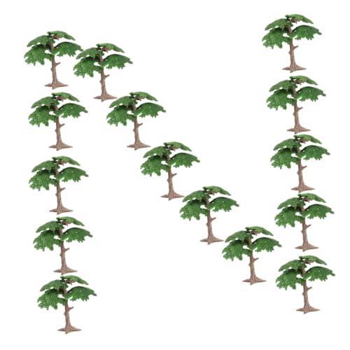 STOBOK 15St Spielzeuge Gartendekorationen Simulationsbaum Mikrolandschaftsbäume Mini Kiefer Schmuckstücke Zypresse von STOBOK