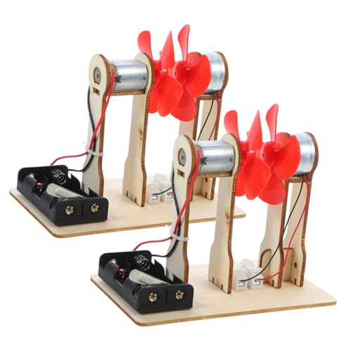 STOBOK 2 Sätze Materialien für Windkraftanlagen Motor experimentierkasten für experimentierkästen genschenkideen Modell eines Stromgenerators Generator-Experiment-Modell Abs STOBOK 2 Sätze Materialien für Windkraftanlagen Motor experimentierkasten für experimentierkästen genschenkideen Modell eines Stromgenerators Generator-Experiment-Modell Abs von STOBOK