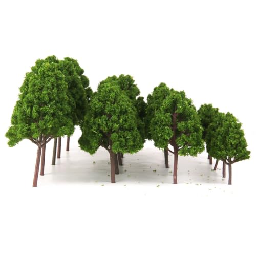 STOBOK 20 Stück Grüne Landschaftsmodellbäume Maßstab 1:75-1:200 Kunststofflandschaft Für Eisenbahn 11 cm STOBOK 20 Stück Grüne Landschaftsmodellbäume Maßstab 1:75-1:200 Kunststofflandschaft Für Eisenbahn 11 cm von STOBOK