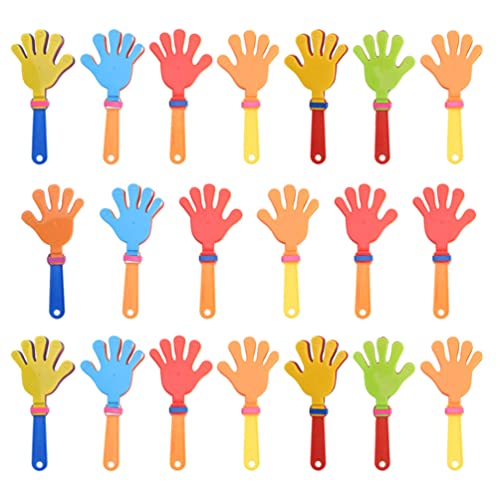 STOBOK 20 Stück Kunststoff Hand Clapper Hand Clapper Party Noisemakers Kunststoff Klatsch Hände für Sportkonzerte Hochzeit Geburtstagsfeier Palm Claps Sortierte Farbe STOBOK 20 Stück Kunststoff Hand Clapper Hand Clapper Party Noisemakers Kunststoff Klatsch Hände für Sportkonzerte Hochzeit Geburtstagsfeier Palm Claps Sortierte Farbe von STOBOK