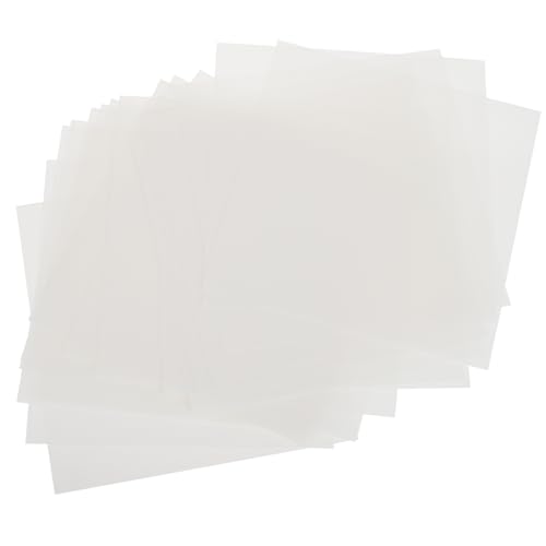 STOBOK 24 Blatt Schnitt- -vorlage Schablone Für Handwerk Kleine Schablonen Schablonenpapier Transparent Das Haustier von STOBOK