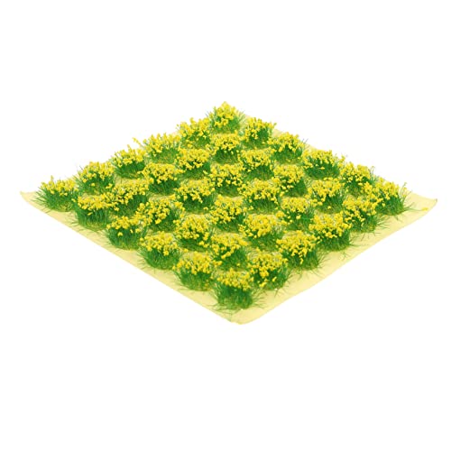 STOBOK 3 Blätter Graskorn malerische buschige Büschel Miniaturdekoration Pflanzendekor Modelle Simulation Landschaftsdekor Statisches Grasbüschelmodell Sandkasten schmücken Anlage von STOBOK