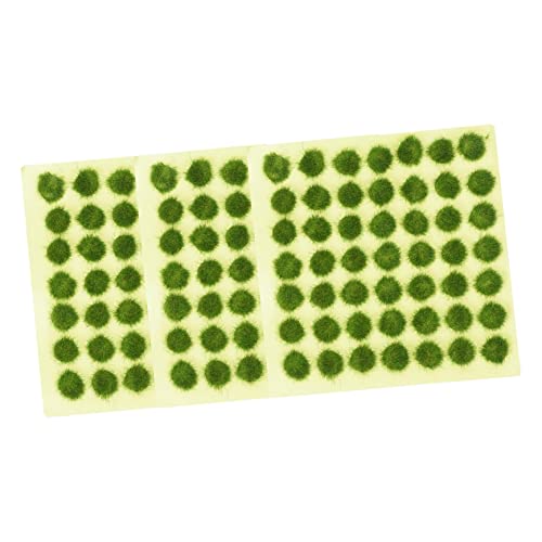 STOBOK Landschaftsornament Simulation Gras Cluster Für Modell Dioramen Mini Gras Büschel von STOBOK