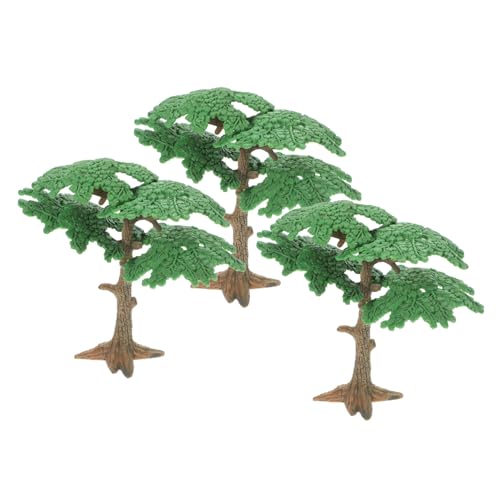 STOBOK 3st Architekturbäume Puppenhaus-baummodell Feengarten Baum Spielbäume Für Kinder Mikro-landschaftsbaum Gefälschte Pflanzendekoration Fee Gartenzubehör Künstlicher Baum Miniatur von STOBOK