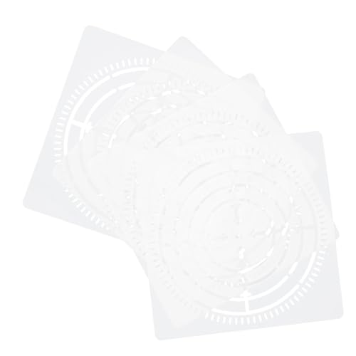 STOBOK 4er-Pack Mandala-Punkt-schablonen Dekorative Malvorlagen Für Kunst von STOBOK