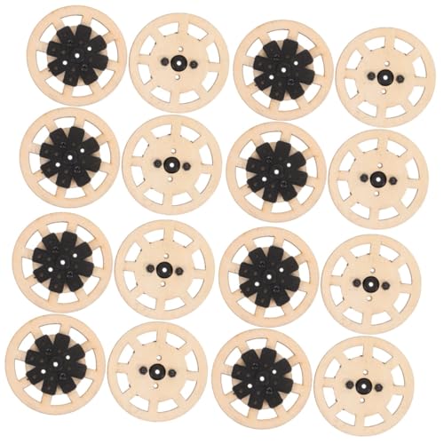 STOBOK 4 Sätze Spielzeugreifen Fürs Auto Rennwagenrad Teile Klein Räder Für Spielzeugautos Holzspielzeugräder Rc-car-räder Aus Holz Kognitives Modell Auto Spielzeugrad 4 Stück * 4 STOBOK 4 Sätze Spielzeugreifen Fürs Auto Rennwagenrad Teile Klein Räder Für Spielzeugautos Holzspielzeugräder Rc-car-räder Aus Holz Kognitives Modell Auto Spielzeugrad 4 Stück * 4 von STOBOK