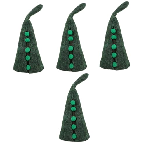 STOBOK 4 Stück Erbsenhut Hexenkostüm Mütze heiligen Hüte anziehen Piratenhut Maske Kostümzubehör Kostümhut Lustige Hut Cosplay-Partyhut Halloween-Zaubererhut gefühlt Olive Green STOBOK 4 Stück Erbsenhut Hexenkostüm Mütze heiligen Hüte anziehen Piratenhut Maske Kostümzubehör Kostümhut Lustige Hut Cosplay-Partyhut Halloween-Zaubererhut gefühlt Olive Green von STOBOK