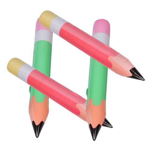 STOBOK 4 Stück aufblasbares Bleistiftspielzeug Ballonspray Glanz Großes Bleistiftspielzeug Ballon glänzen party dekoration Zurück zur Schule Dekoration Jumbo-Buntstift Bleistiftdekore PVC STOBOK 4 Stück aufblasbares Bleistiftspielzeug Ballonspray Glanz Großes Bleistiftspielzeug Ballon glänzen party dekoration Zurück zur Schule Dekoration Jumbo-Buntstift Bleistiftdekore PVC von STOBOK