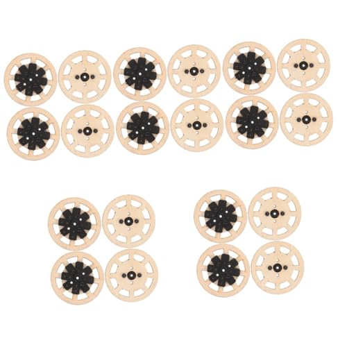 STOBOK 5 Sätze Spielzeugautorad Aus Holz Klein Teile Rennwagenrad Spielzeugauto Rad Auto Spielzeugrad Räder Für Spielzeugautos Spielzeugreifen Fürs Auto Rc-car-radersatz 4 Stück * 5 STOBOK 5 Sätze Spielzeugautorad Aus Holz Klein Teile Rennwagenrad Spielzeugauto Rad Auto Spielzeugrad Räder Für Spielzeugautos Spielzeugreifen Fürs Auto Rc-car-radersatz 4 Stück * 5 von STOBOK