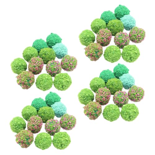 STOBOK 50pcs Gefälschte Blume Cluster Simulation Anlage Modell Miniatur Anlage Für Sand Tisch Wohnkultur von STOBOK