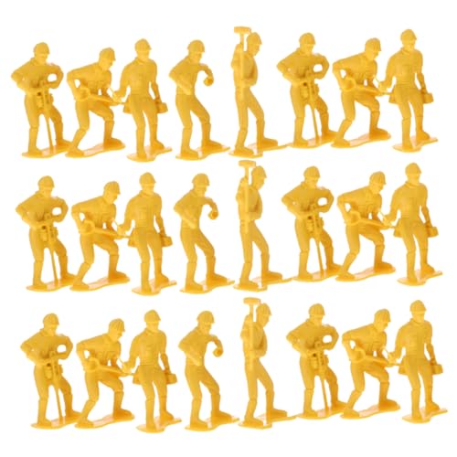 STOBOK 54Stücke Miniaturfiguren Set Lebensnahe für Mikrolandschaften Konstruktionsspielzeug für Ausstellungszwecke von STOBOK