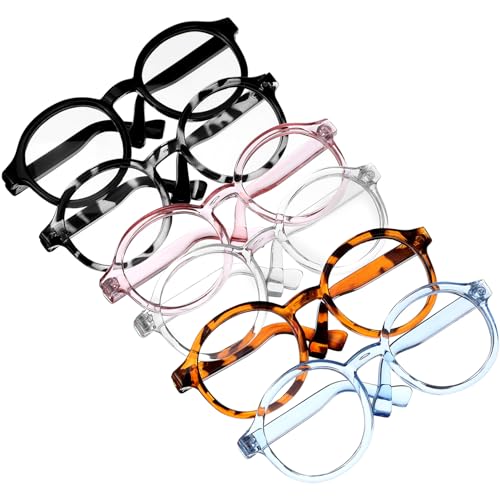 STOBOK 6-Teilige Puppenbrillen: Mini-Sonnenbrillen Puppen-Anziehbrillen Kleine Brillengestelle Zum Basteln Für Haustiere Puppen Kostüme Cosplay Partyzubehör STOBOK 6-Teilige Puppenbrillen: Mini-Sonnenbrillen Puppen-Anziehbrillen Kleine Brillengestelle Zum Basteln Für Haustiere Puppen Kostüme Cosplay Partyzubehör von STOBOK