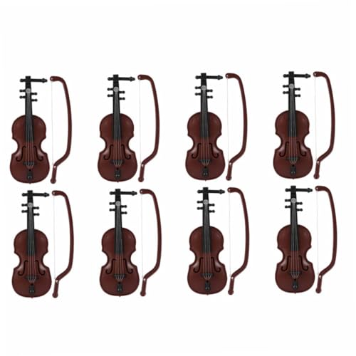 STOBOK 8 Sätze Mini-Geige Mini-Violine-Modell Puppengeige Geigenspielzeug kleine Geigenfigur büro Dekoration Office Decoration Mini-Deko-Requisiten Mini-Musikinstrument Abs Brown STOBOK 8 Sätze Mini-Geige Mini-Violine-Modell Puppengeige Geigenspielzeug kleine Geigenfigur büro Dekoration Office Decoration Mini-Deko-Requisiten Mini-Musikinstrument Abs Brown von STOBOK