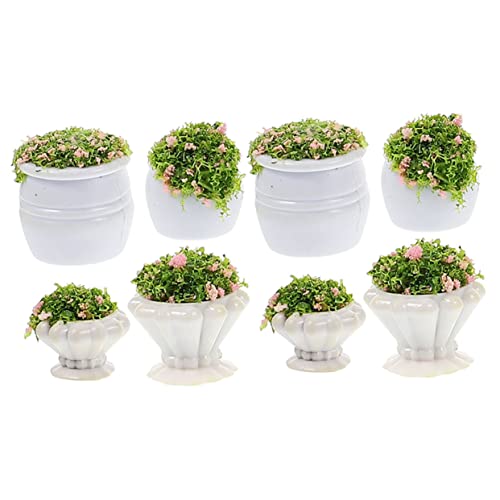 STOBOK 8 Stück Mini-Pflanzvase gefälschter Eukalyptus Gartenblumen Puppenhaus künstlich kunstpflanze kunstplflanze Modellbau Pflanzen Blumenvase Modellanlage Miniatur- Plastik STOBOK 8 Stück Mini-Pflanzvase gefälschter Eukalyptus Gartenblumen Puppenhaus künstlich kunstpflanze kunstplflanze Modellbau Pflanzen Blumenvase Modellanlage Miniatur- Plastik von STOBOK