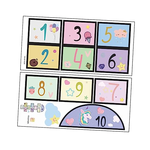 STOBOK Bodenaufkleber für Spielzimmer für Jungen und Mädchen 2 X 30 X 60 cm Dekorative Aufkleber Cartoon-Aufkleber Sicher für Kinder Leicht Zu Reinigen STOBOK Bodenaufkleber für Spielzimmer für Jungen und Mädchen 2 X 30 X 60 cm Dekorative Aufkleber Cartoon-Aufkleber Sicher für Kinder Leicht Zu Reinigen von STOBOK