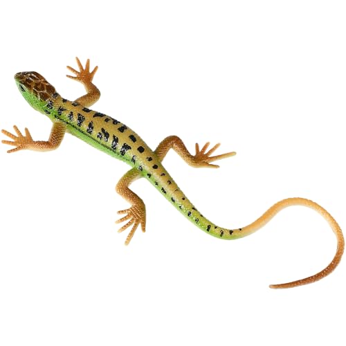 STOBOK Lizard Figur Gefälschte Kunststoff Spielzeug Action Figure Reptil Spielzeug für Sammlung Wissenschaft Pädagogisches Prop ( Grün ) von STOBOK